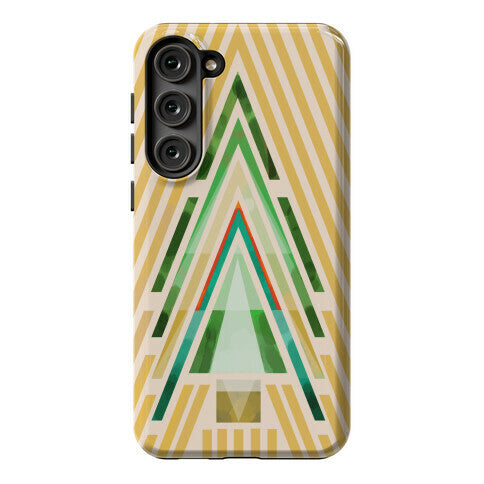 Geometric Summer Tree Phone Case